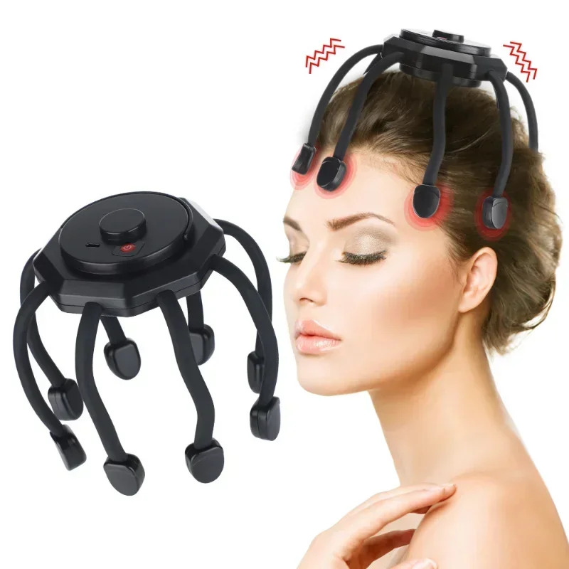 Red Light Therapy Device - Electric Head Massager Octopus Massager 20