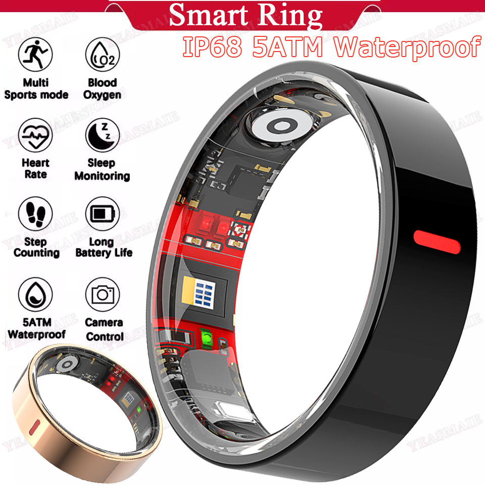 Blood Oxygen Monitor - 2026 Outdoor Sports Smart Ring 5ATM+IP68
