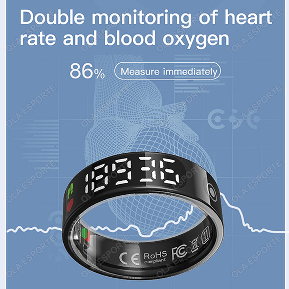 SR08 Smart Ring with Charging  - Blood Oxygen Monitor 评论和价格