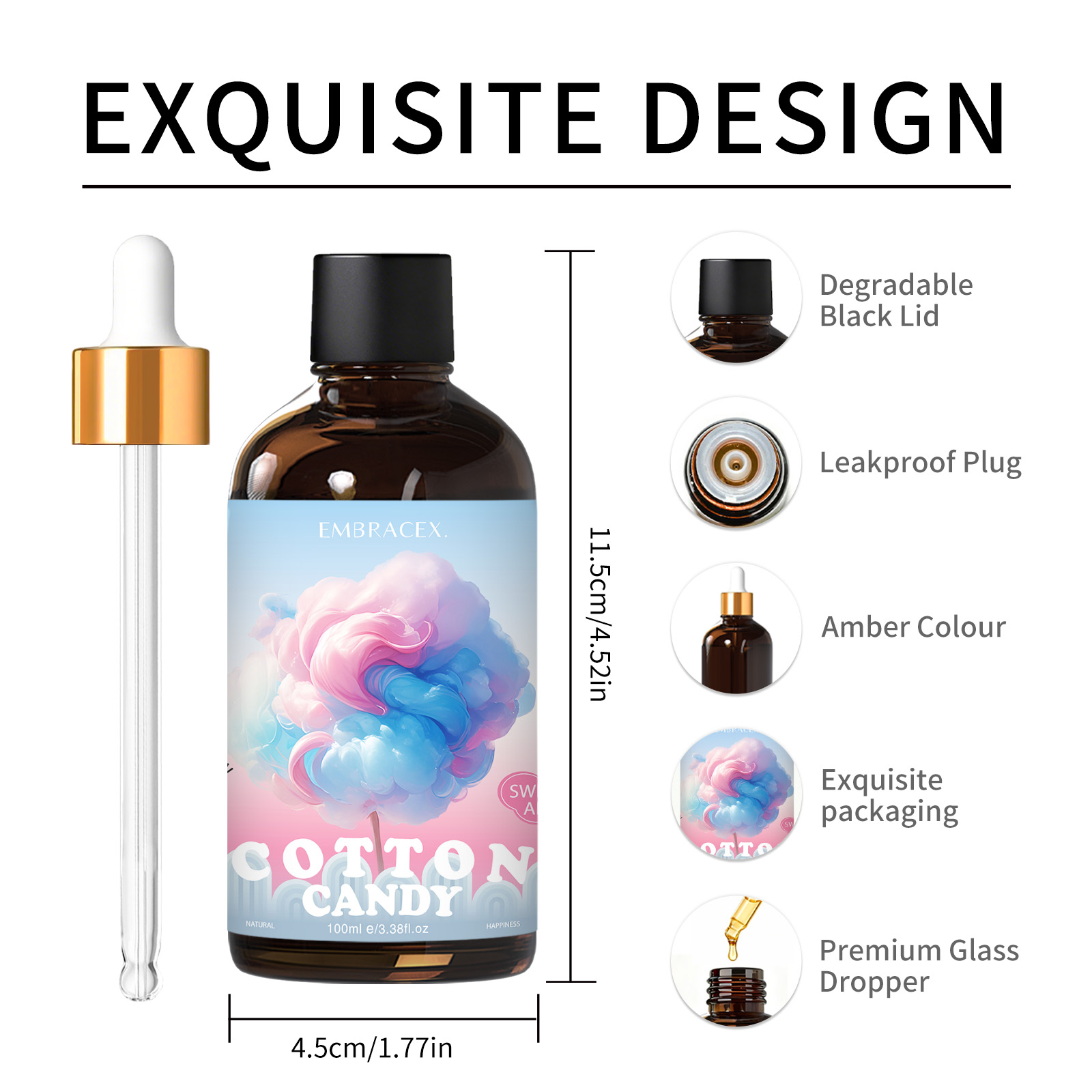 100ml Cotton Candy Essential O - Aromatherapy Diffuser 评论和价格