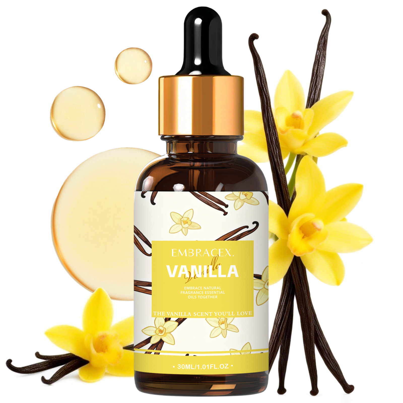 30ml Vanilla Essential Oil For - Aromatherapy Diffuser 评论和价格