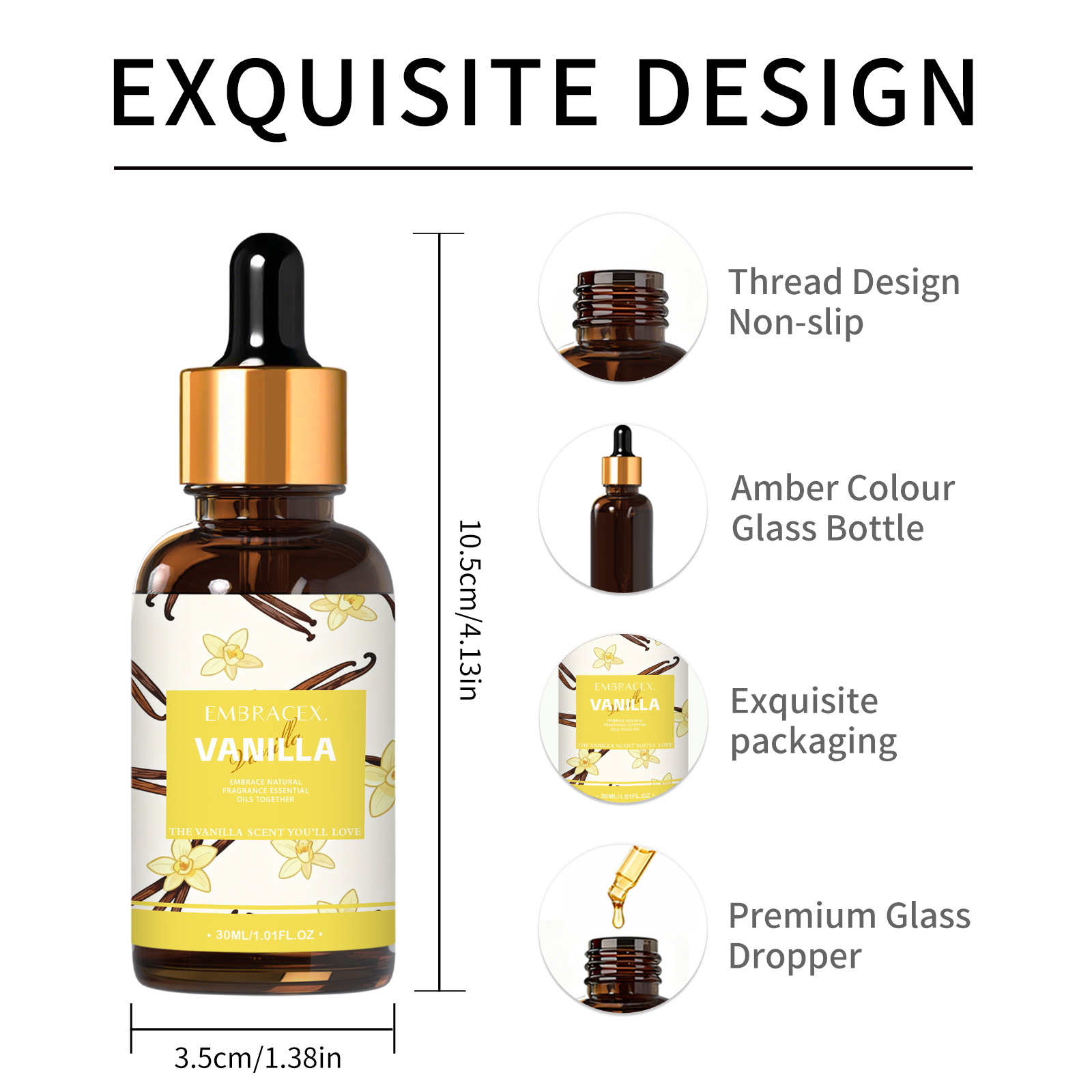 30ml Vanilla Essential Oil For - Aromatherapy Diffuser 评论和价格