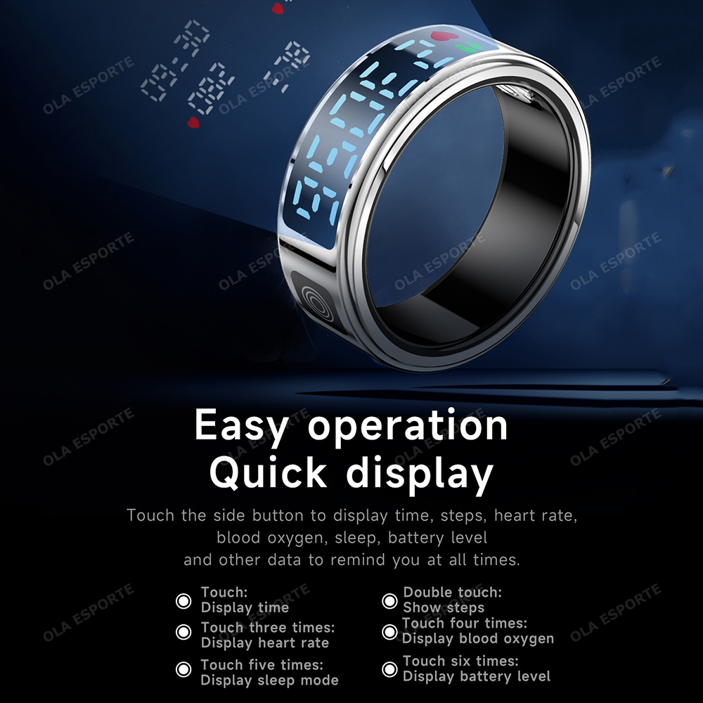 2026 Smart ring with charging  - Blood Oxygen Monitor 评论和价格