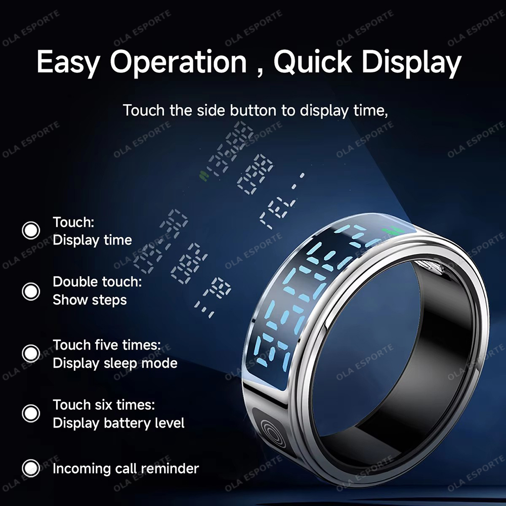 2026 Smart ring with charging  - Blood Oxygen Monitor 评论和价格