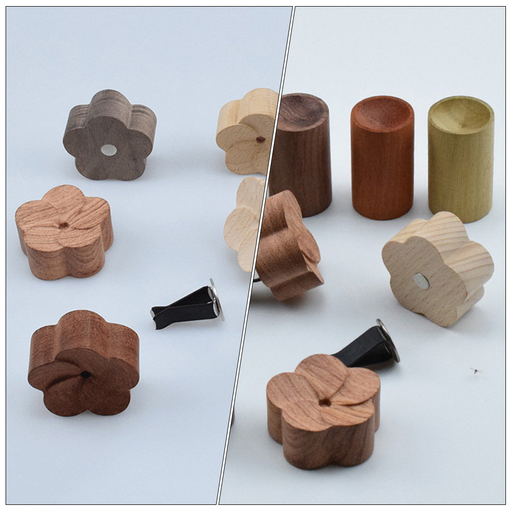3Pcs Natural Wooden Essential  - Aromatherapy Diffuser 评论和价格