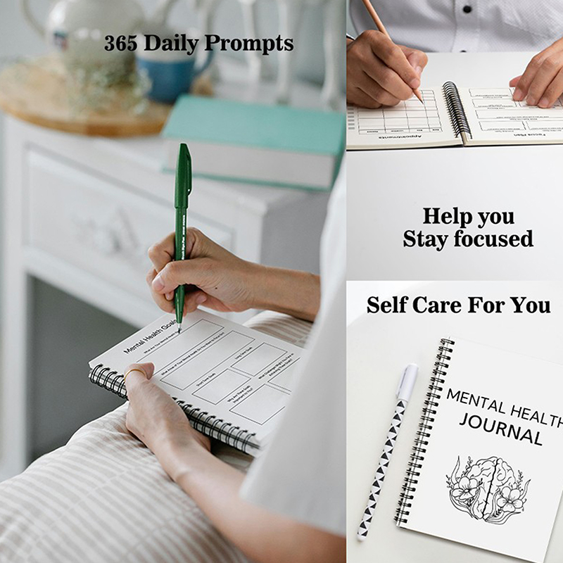 New Mental Health Journal ,Men - Health Wellness Planner 评论和价格