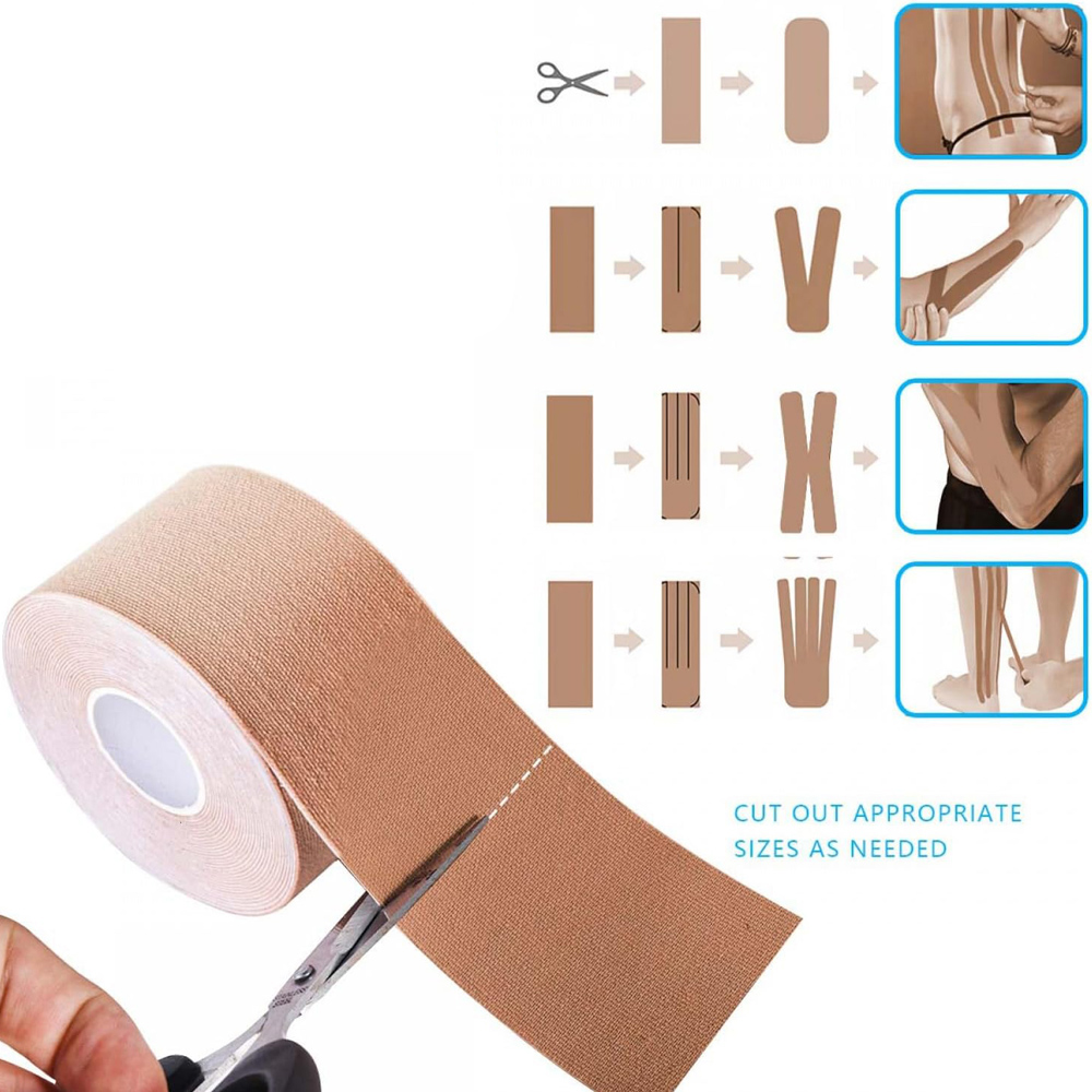 Kinesiology Tape Elastic Sport - Kinesiology Tape Sports 评论和价格