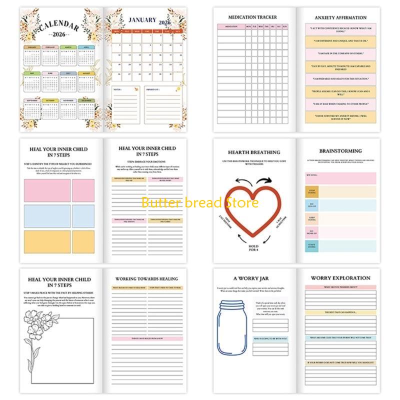 W89C Therapeutic Activity Writ - Health Wellness Planner 评论和价格