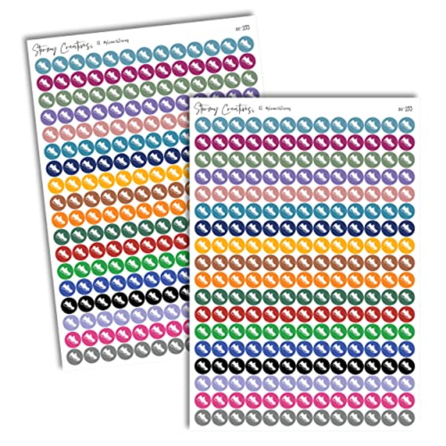 Small Shoe Icons Decorative Pl - Health Wellness Planner 评论和价格