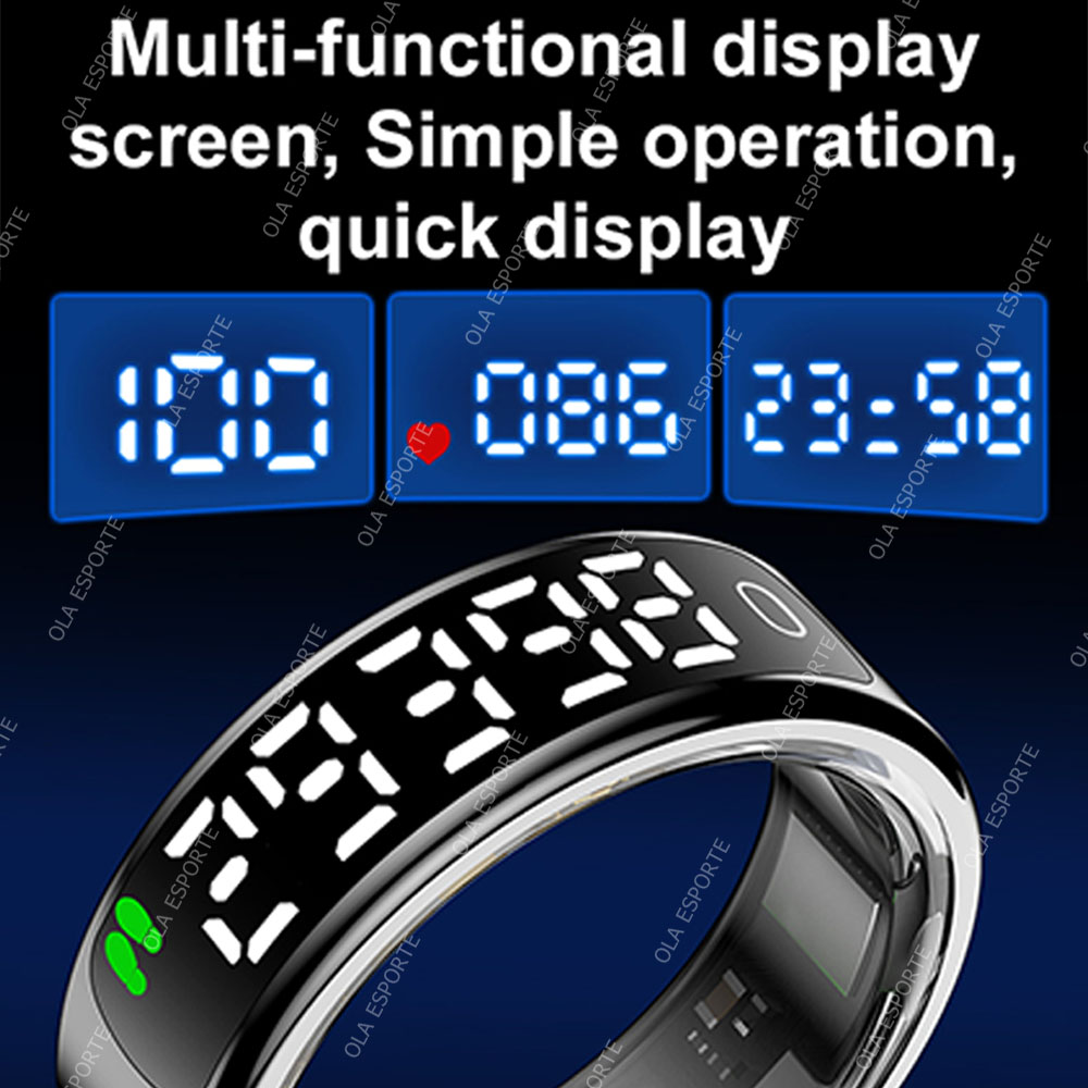 2026 New Smart Ring Display Sc - Blood Oxygen Monitor 评论和价格