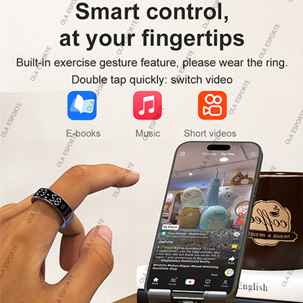 2026 New Smart Ring Display Sc - Blood Oxygen Monitor 评论和价格
