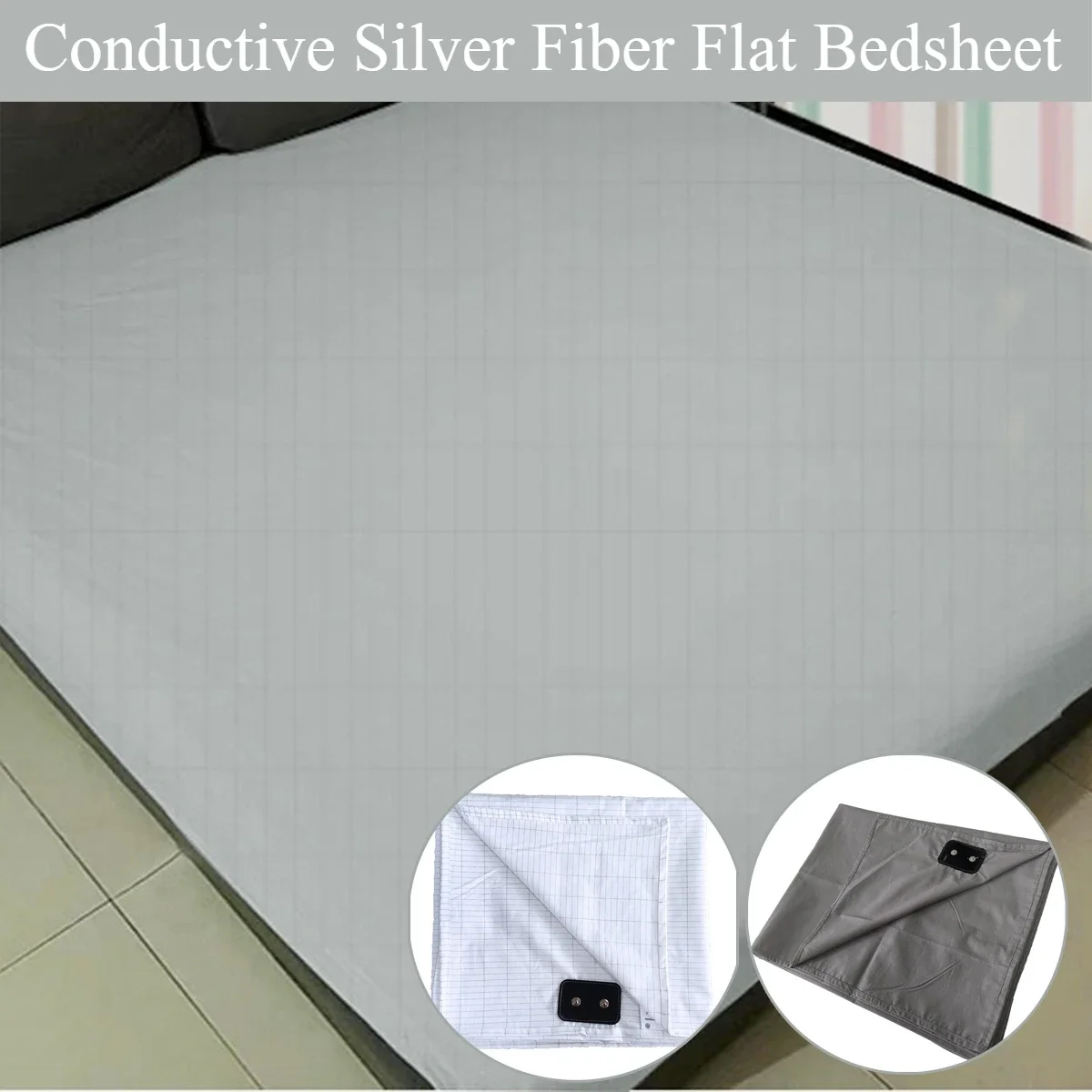 Earthing Bed Sheet Flat Sheet  - Health Wellness Uk 评论和价格