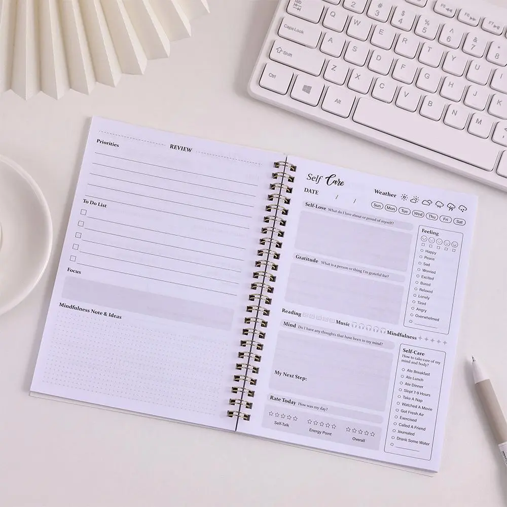 Daily Self-Care Journal, 5-Min - Health Wellness Planner 评论和价格