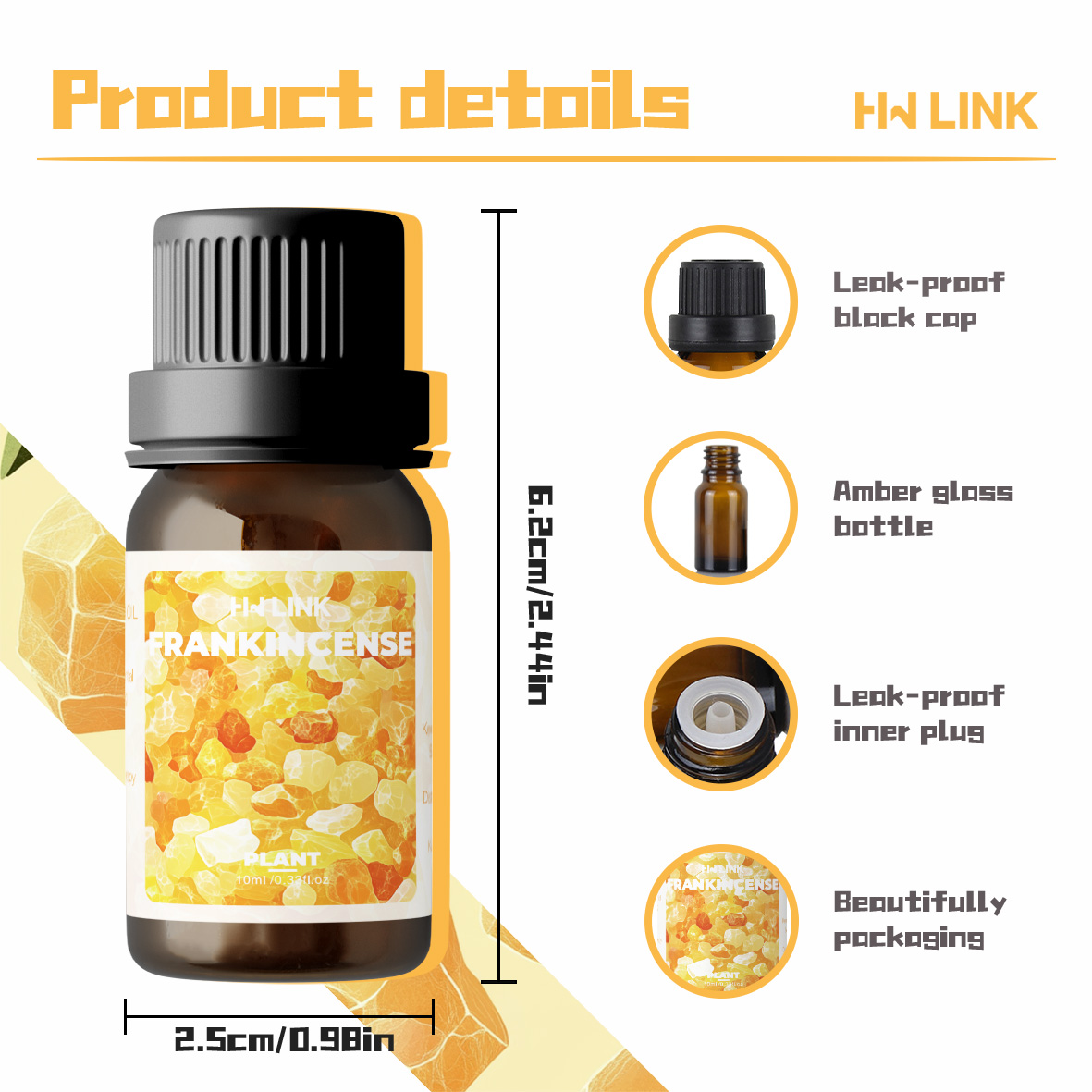 Frankincense Essential Oil 10m - Aromatherapy Diffuser 评论和价格